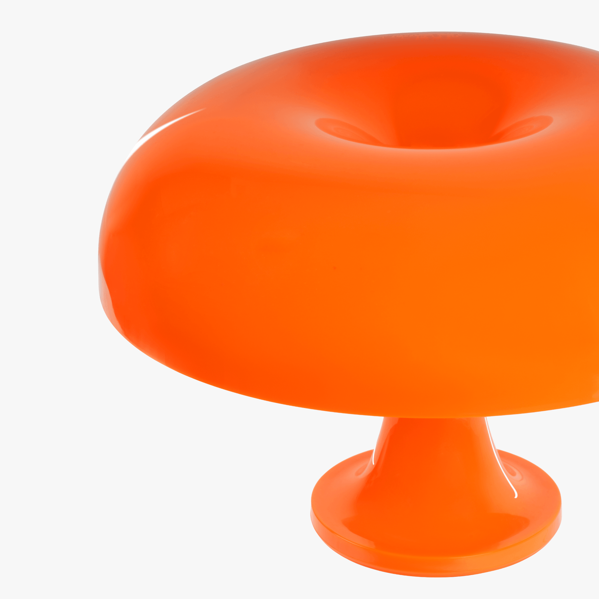 Strada | Mid-Century Modern Table Lamp - Minimalist Mushroom Bedside/Desk Light