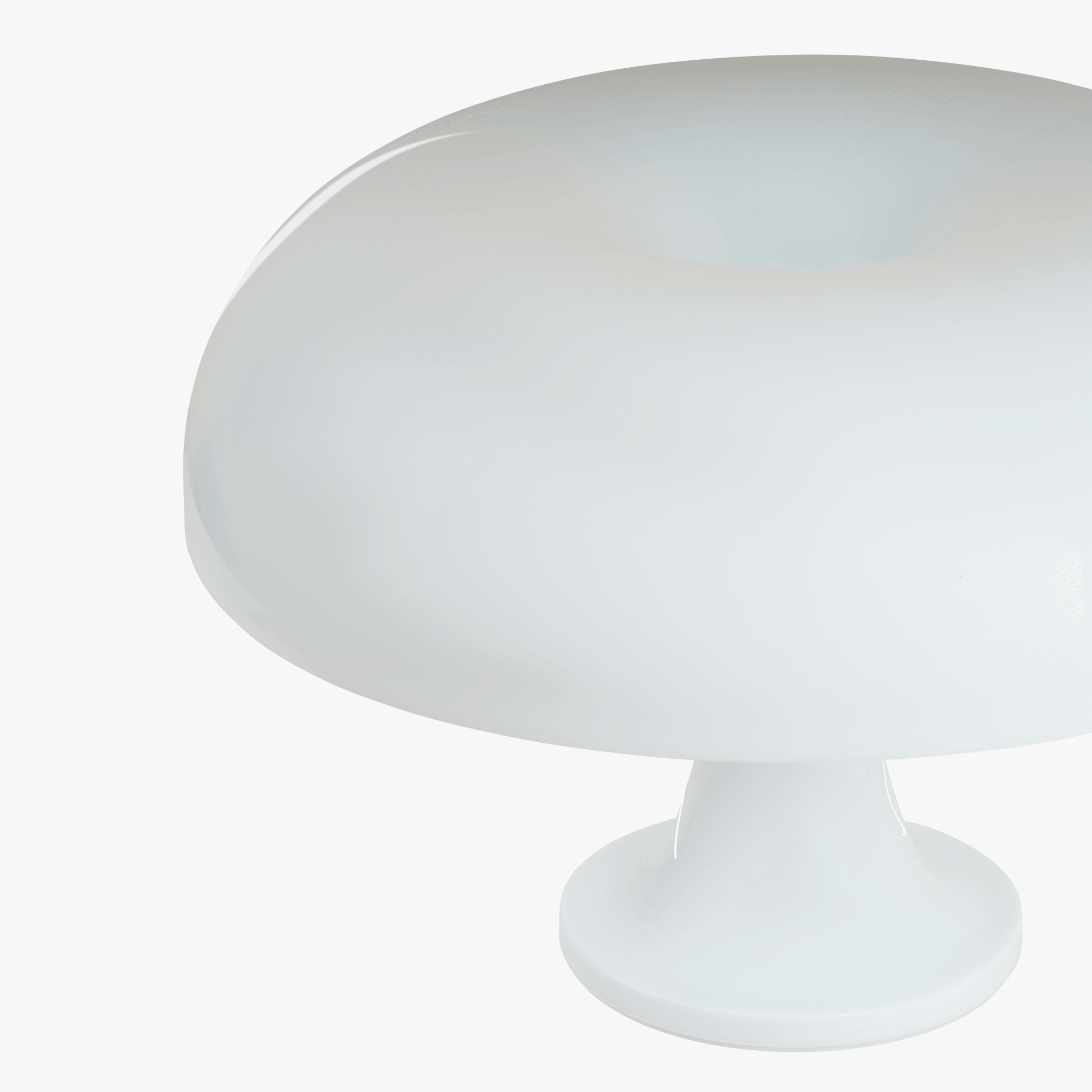 Strada | Mid-Century Modern Table Lamp - Minimalist Mushroom Bedside/Desk Light