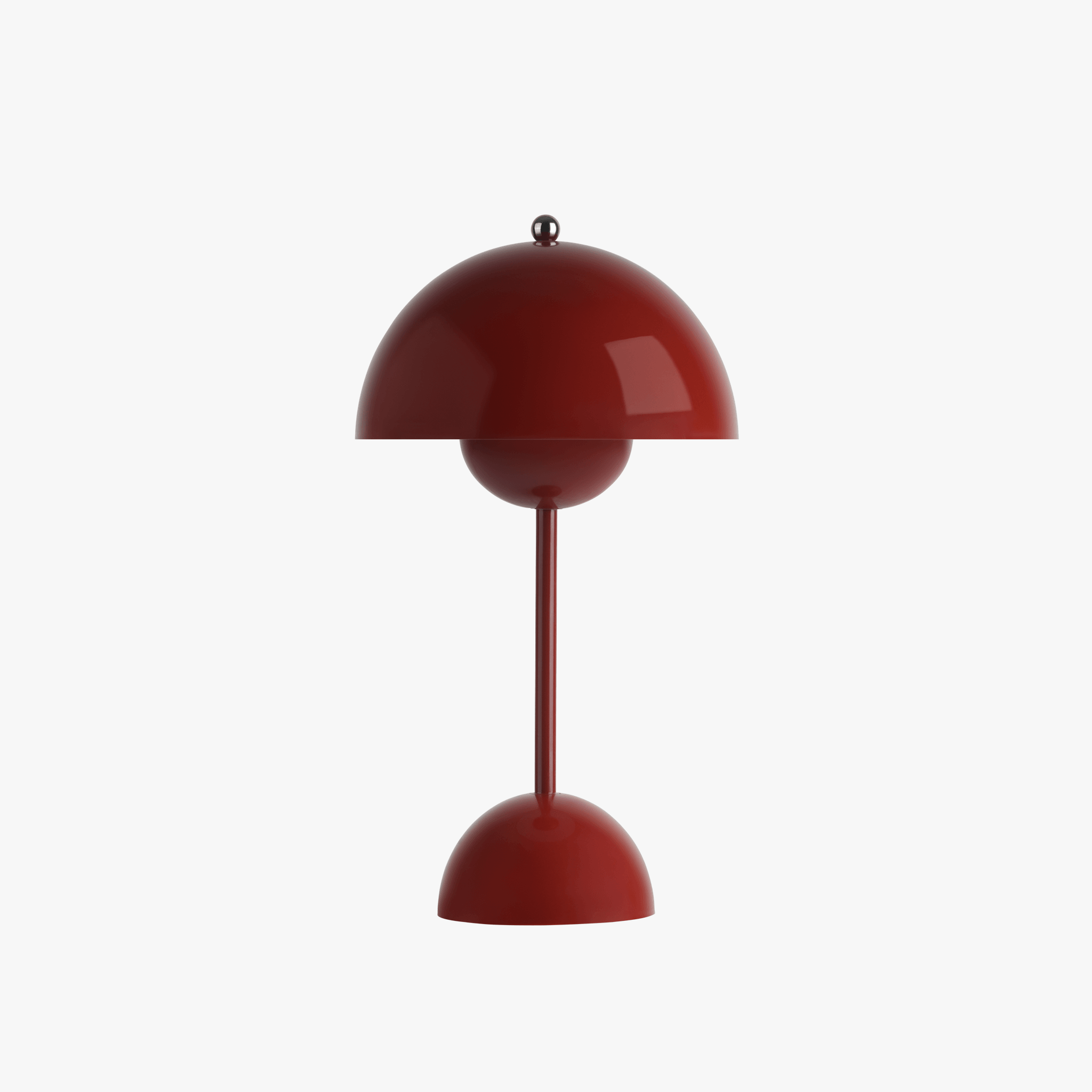 Tapa | Portable Rechargeable Lamp - Dimmable Flowerpot Style Mid-Century Table Light