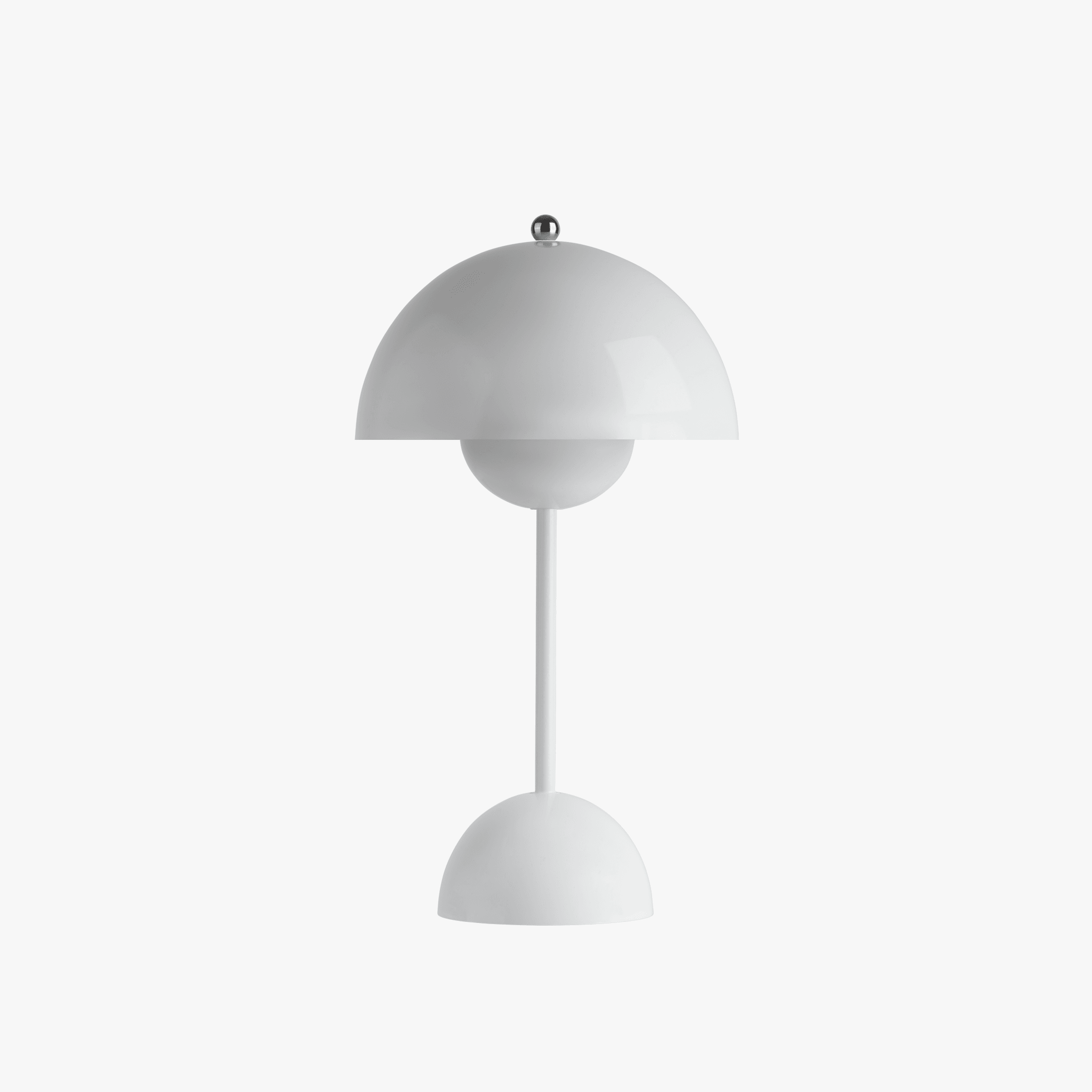 Tapa | Portable Rechargeable Lamp - Dimmable Flowerpot Style Mid-Century Table Light