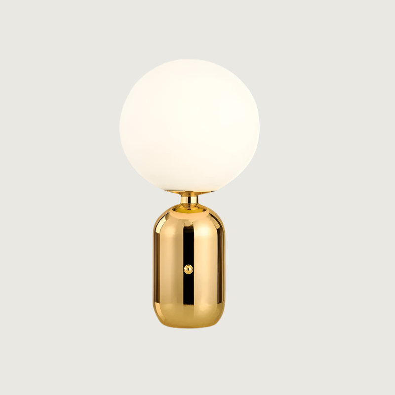 Velluto – Modern Table Lamp in Metal, Glass and Aluminium