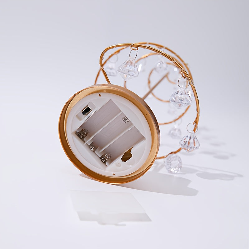 Metal Christmas Tree with Warm White Lights – Elegant Freestanding Holiday Decoration