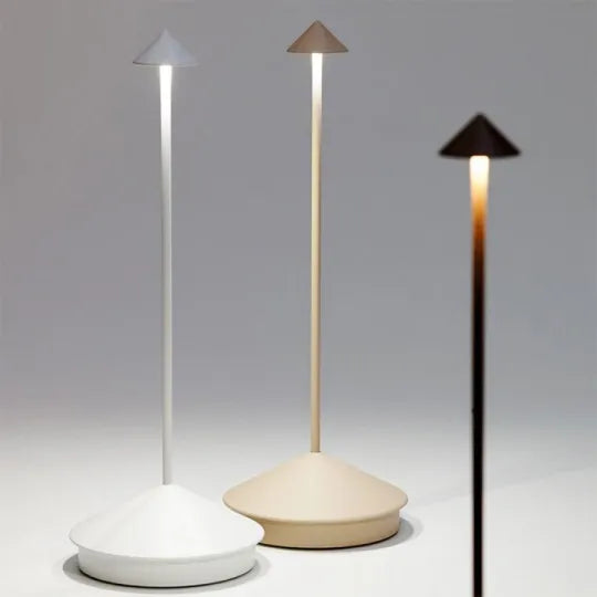 Wireless LED Table Lamp - Portable Desk & Dinner Light