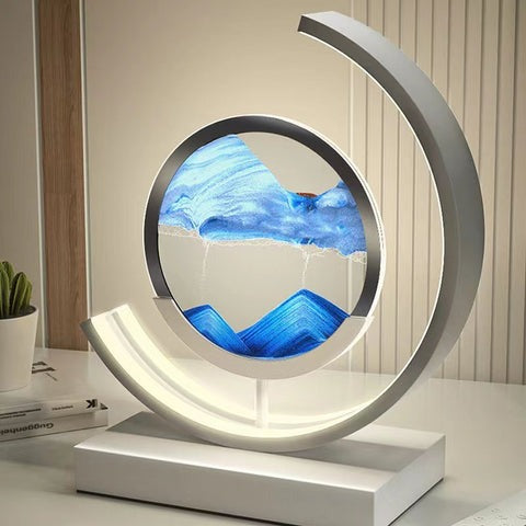 Moving Sand LED Table Lamp – Relaxing Ambient Light