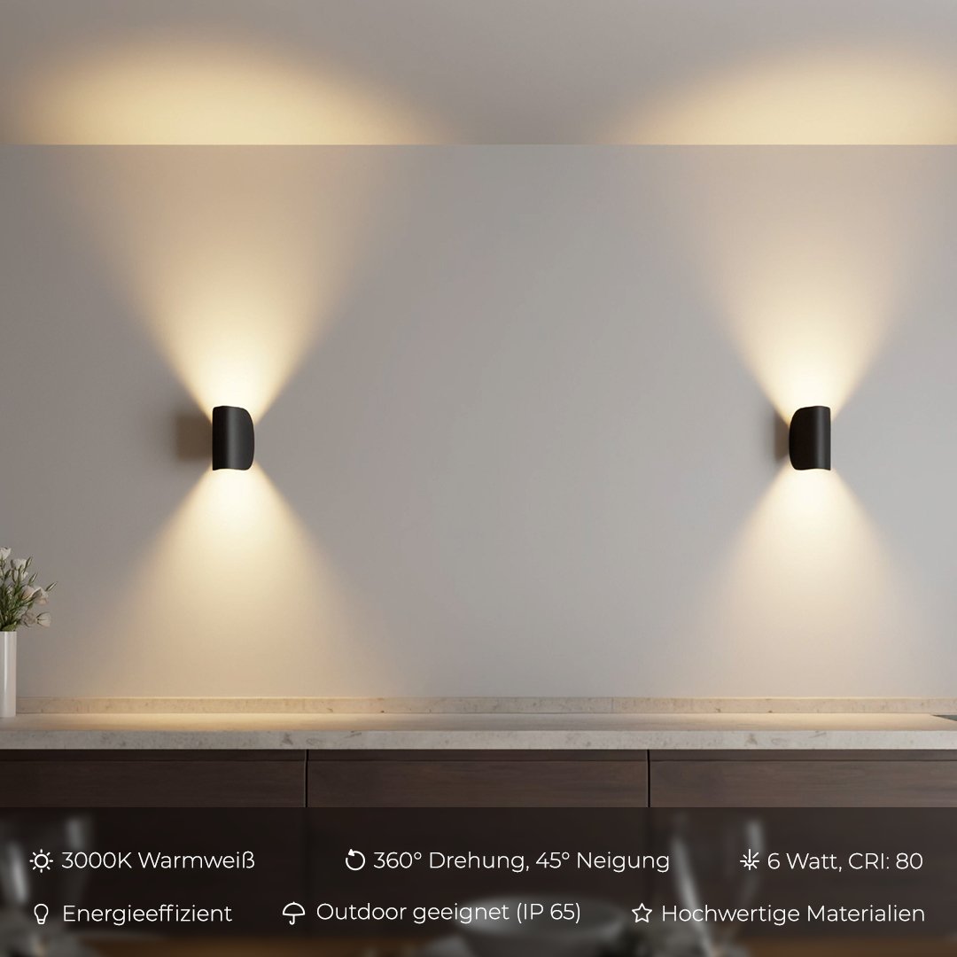 Modern Spiral LED Wall Light - Dimmable Twist Wall Sconce for Indoor Decor (2-Pack)