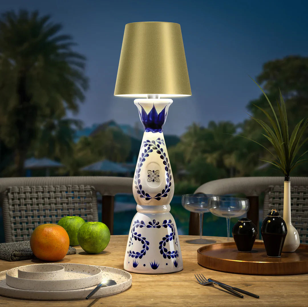 Wireless Bottle Lamp - Rechargeable LED Wine Bottle Light with Touch Control