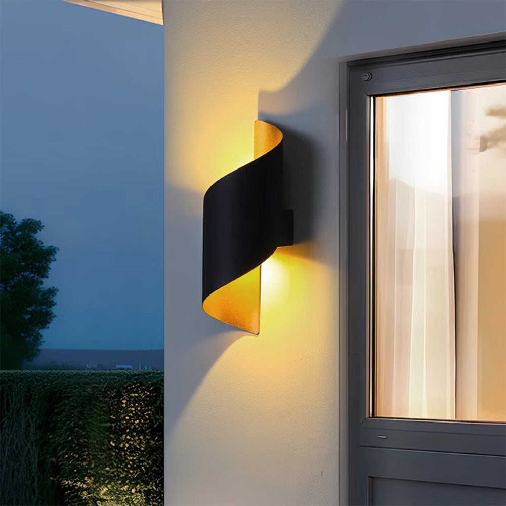 Sleek Minimalist LED Wall Sconce - Up/Down Lighting Aluminum Fixture