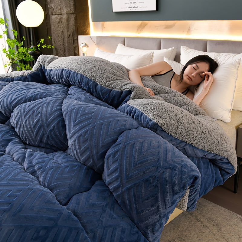 Ultra-Soft Fleece Blanket Doona – Lightweight All-Season Throw for Bed & Sofa