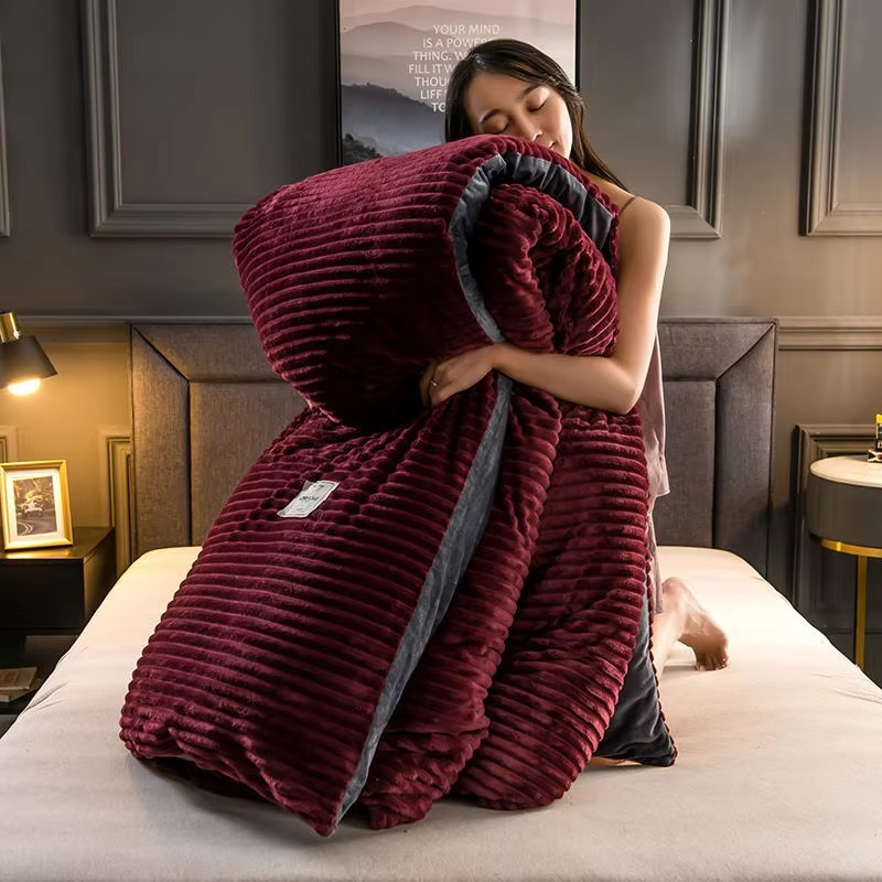 Velvet Fleece Blanket Cover – Soft Warm Cozy Bedding for Ultimate Comfort