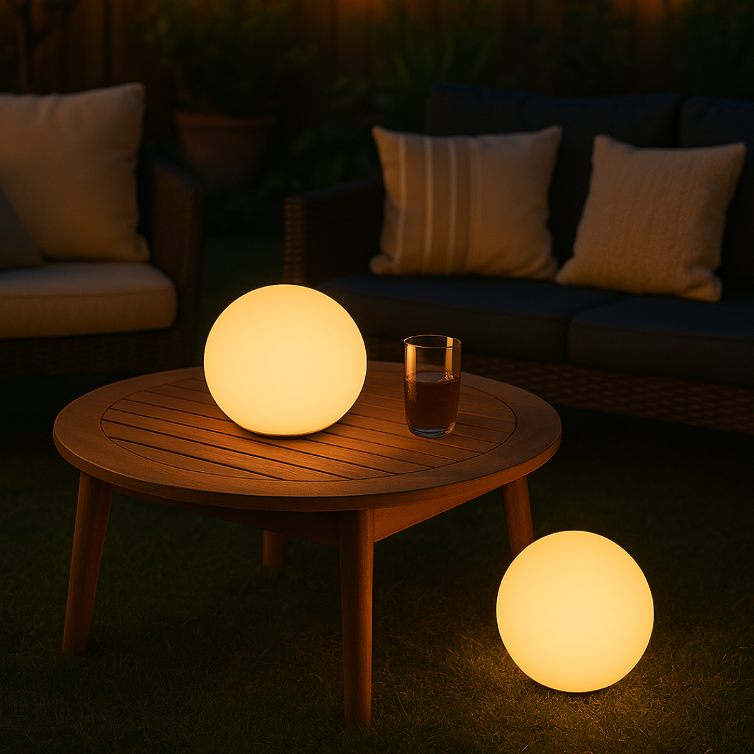 Wireless RGB LED Table Lamp - Remote Control | 16 Color Rechargeable Mood Light