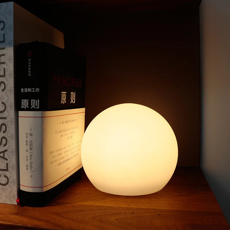 Wireless RGB LED Table Lamp - Remote Control | 16 Color Rechargeable Mood Light