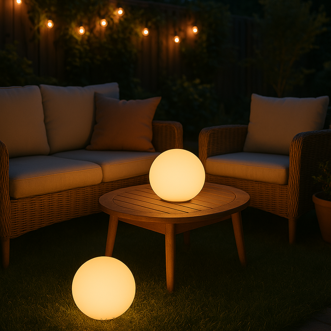 Wireless RGB LED Table Lamp - Remote Control | 16 Color Rechargeable Mood Light