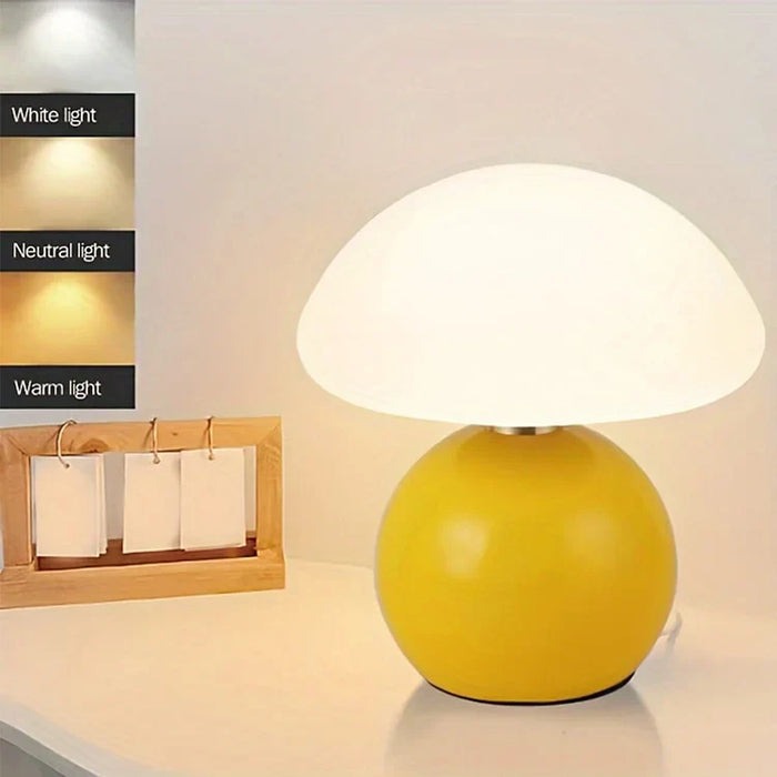 French Mushroom Shaped Table Lamp