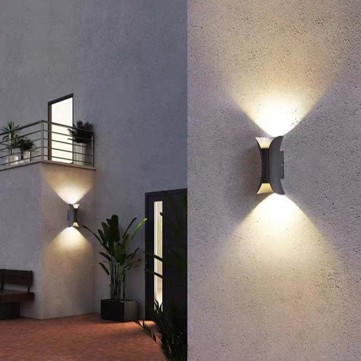 Outdoor LED Wall Light - IP65 Waterproof Aluminum Up/Down Sconce