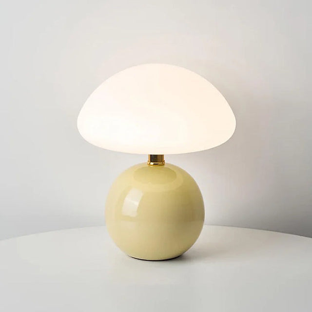 French Mushroom Shaped Table Lamp