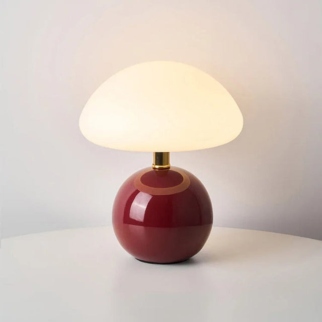 French Mushroom Shaped Table Lamp