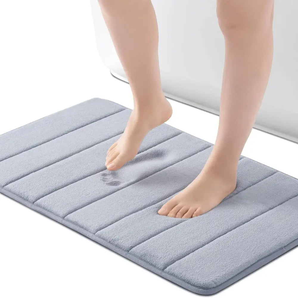 Luxurious Non-Slip Memory Foam Bath Mat