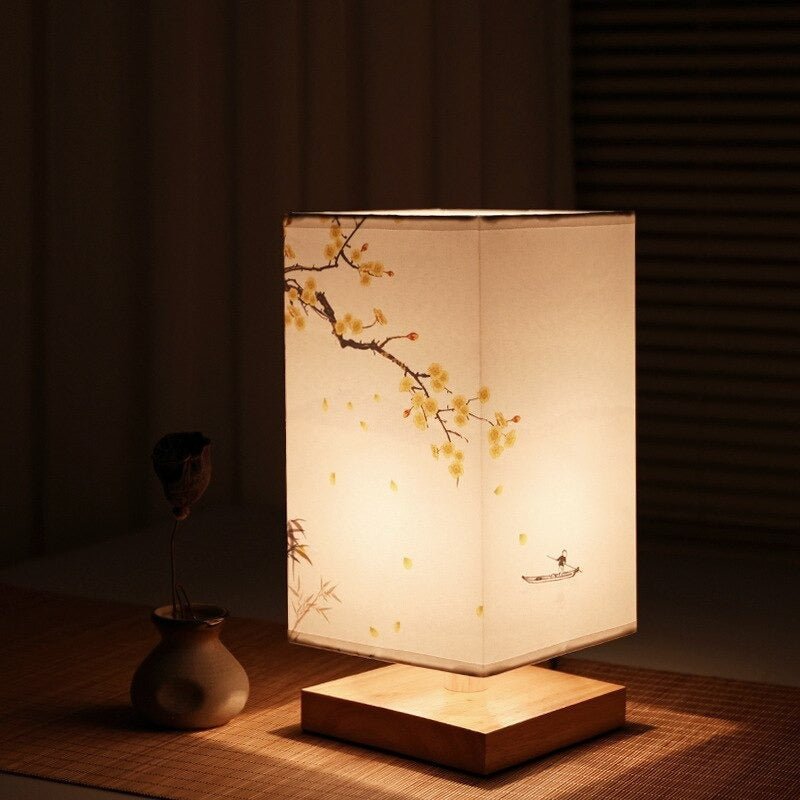 Japanese-Scandinavian Table Lamp - HikariGlow