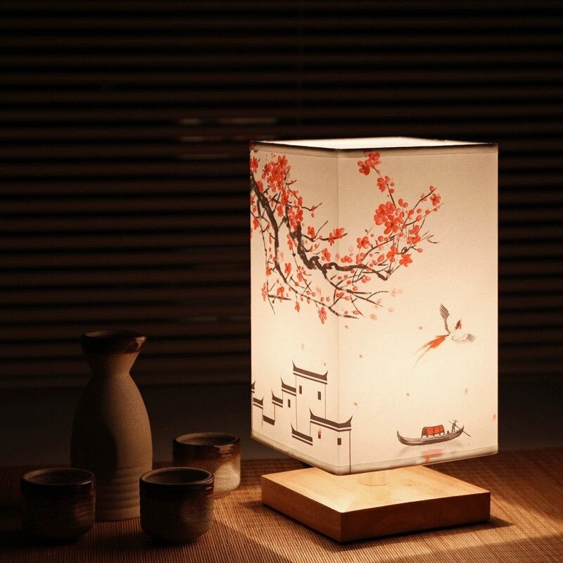 Japanese-Scandinavian Table Lamp - HikariGlow