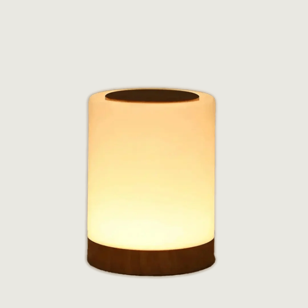 GlowTap – Portable Touch LED Lamp with Colour Modes and USB-C Charging