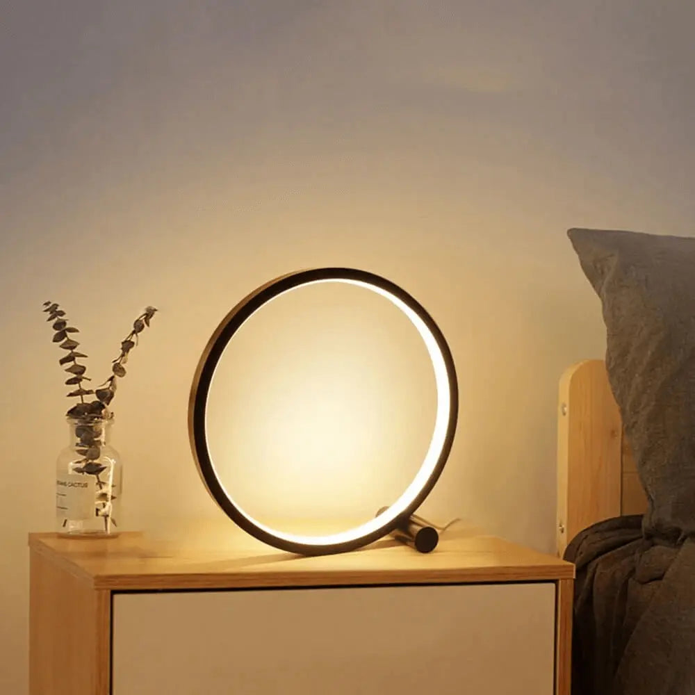 Minimalist Dimmable LED Table Lamp - Elegant Modern Bedside/Desk Lighting