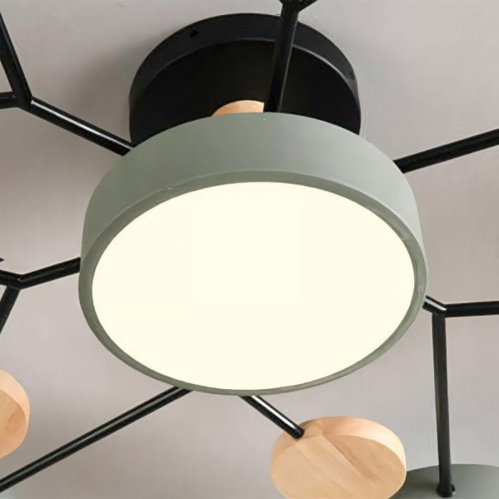 Modern Scandinavian LED Ceiling Light – Stylish & Sustainable