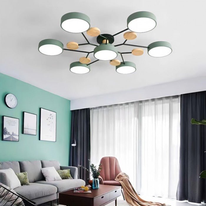 Modern Scandinavian LED Ceiling Light – Stylish & Sustainable