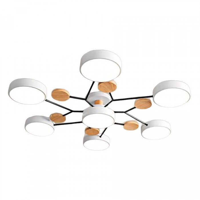 Modern Scandinavian LED Ceiling Light – Stylish & Sustainable