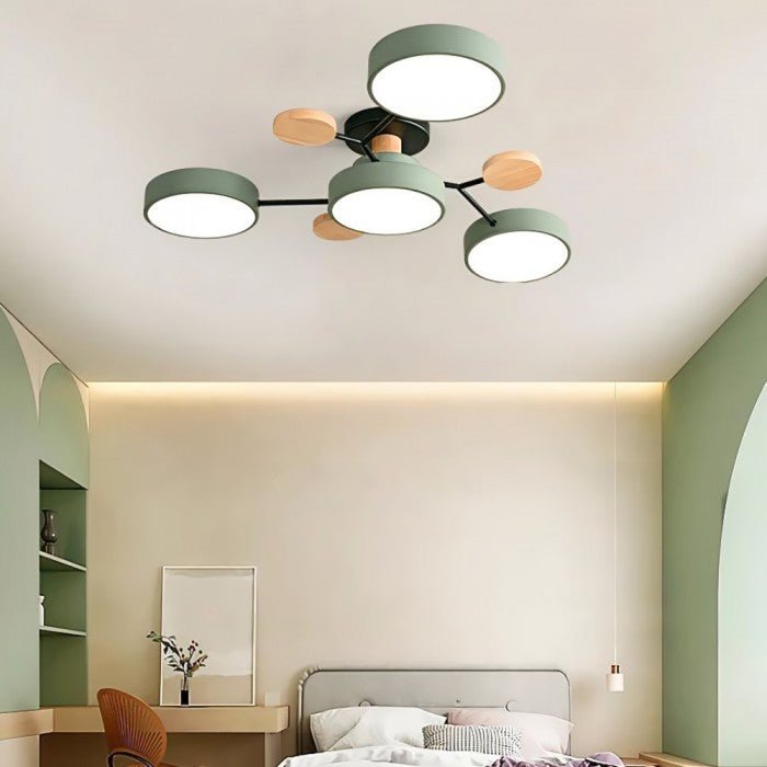 Modern Scandinavian LED Ceiling Light – Stylish & Sustainable