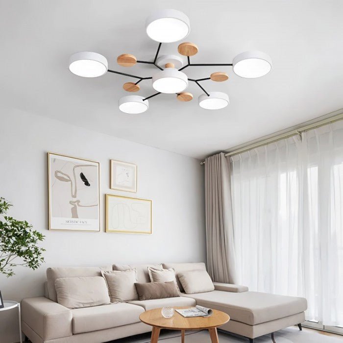 Modern Scandinavian LED Ceiling Light – Stylish & Sustainable