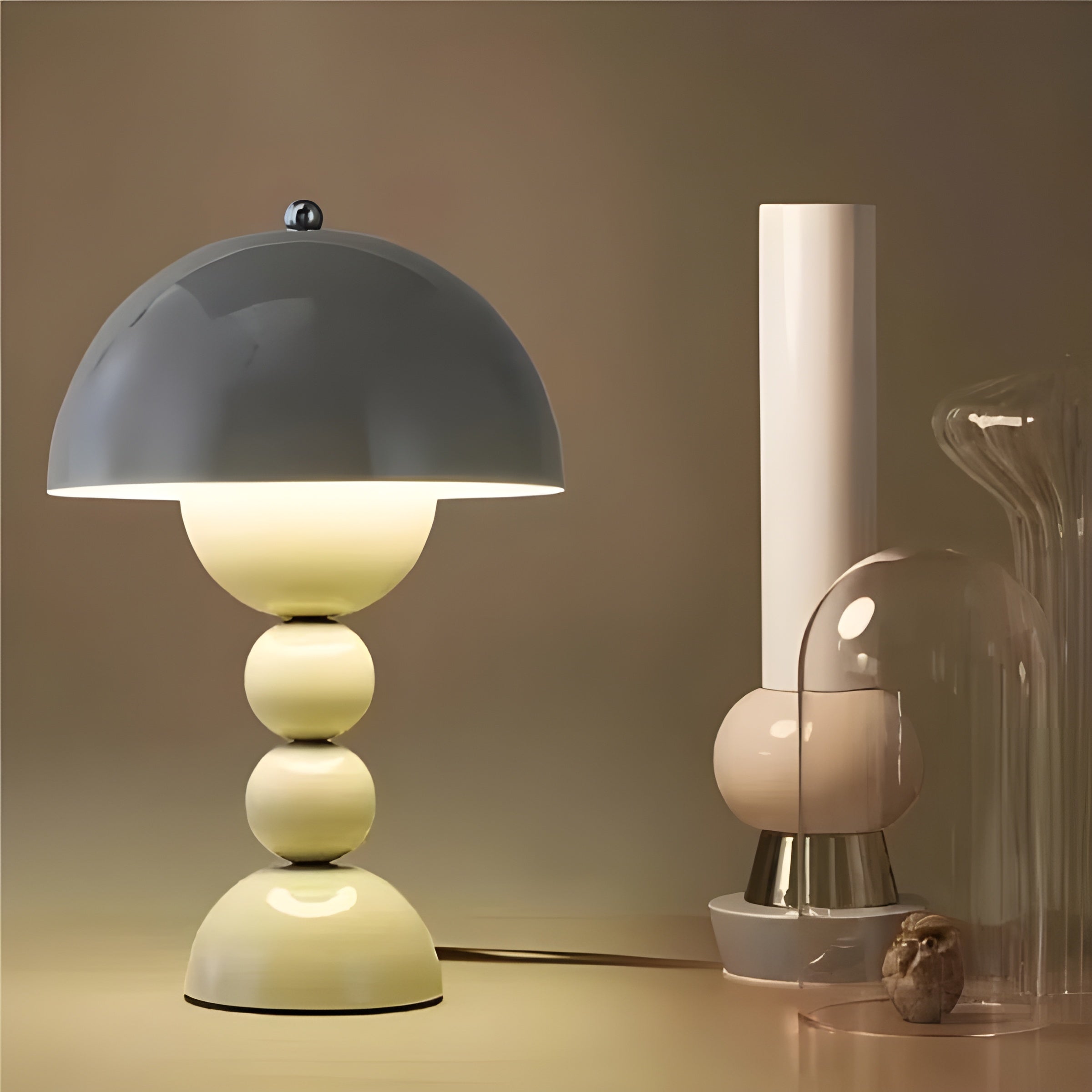 Scandinavian Design Table Lamp - FloraGlow