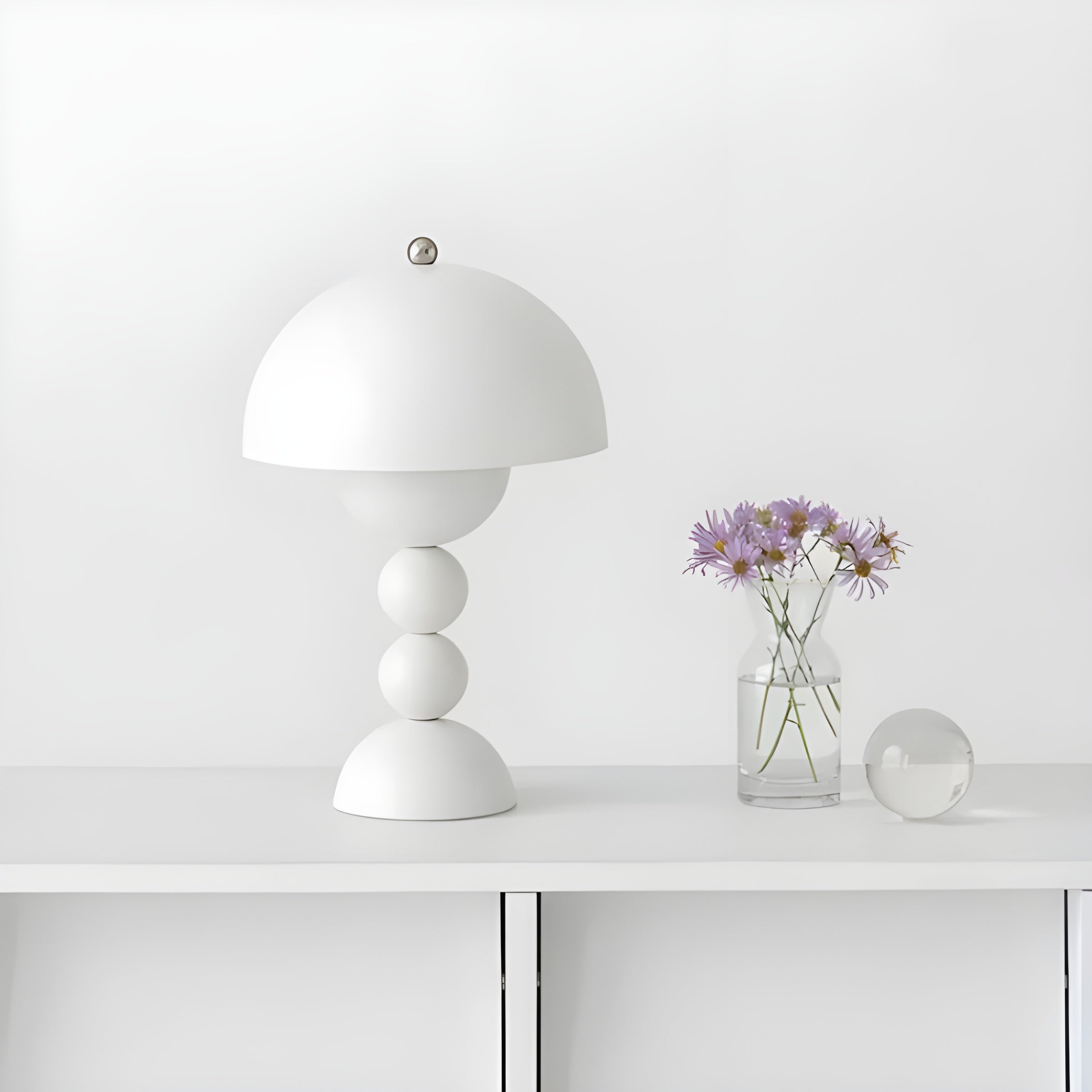 Scandinavian Design Table Lamp - FloraGlow