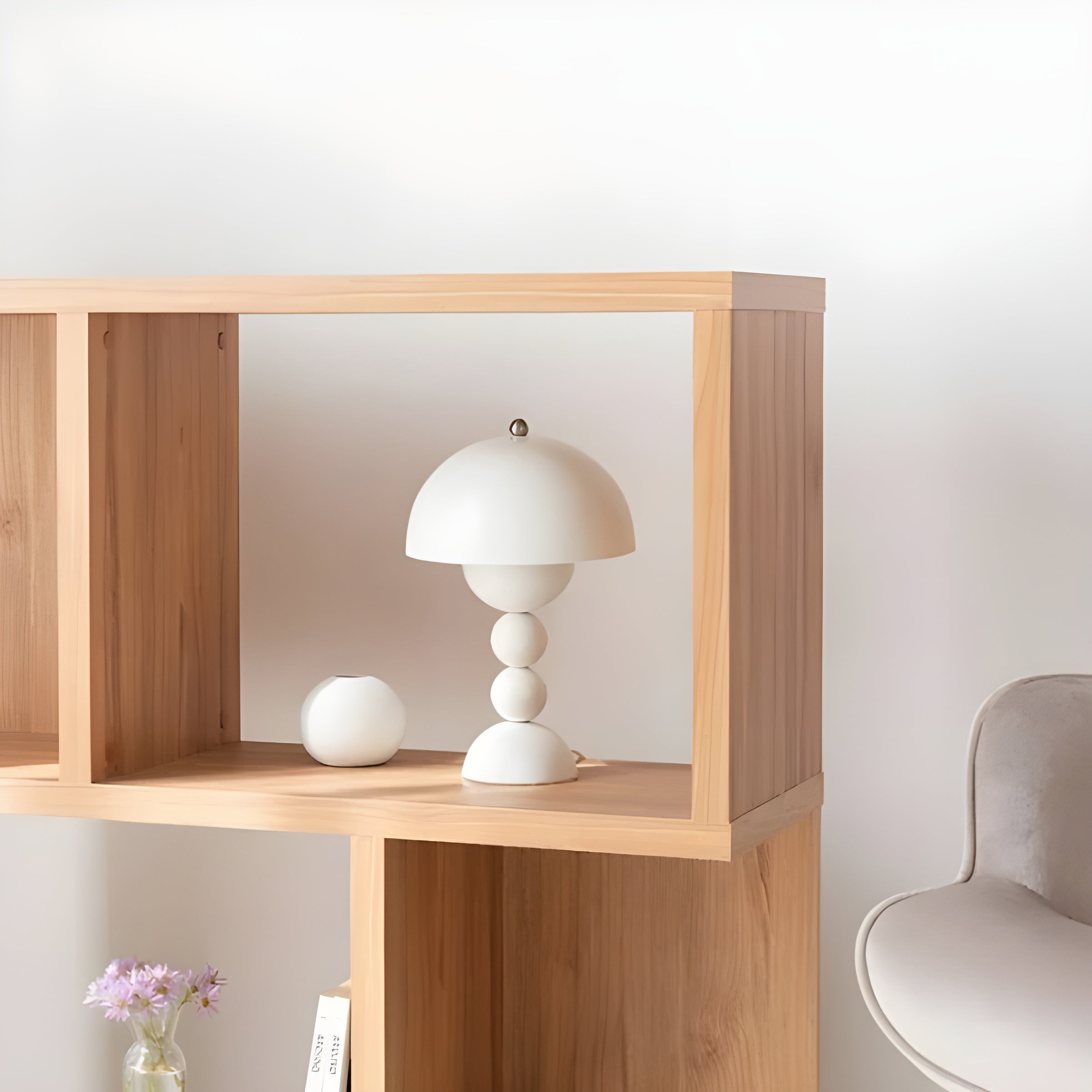 Scandinavian Design Table Lamp - FloraGlow