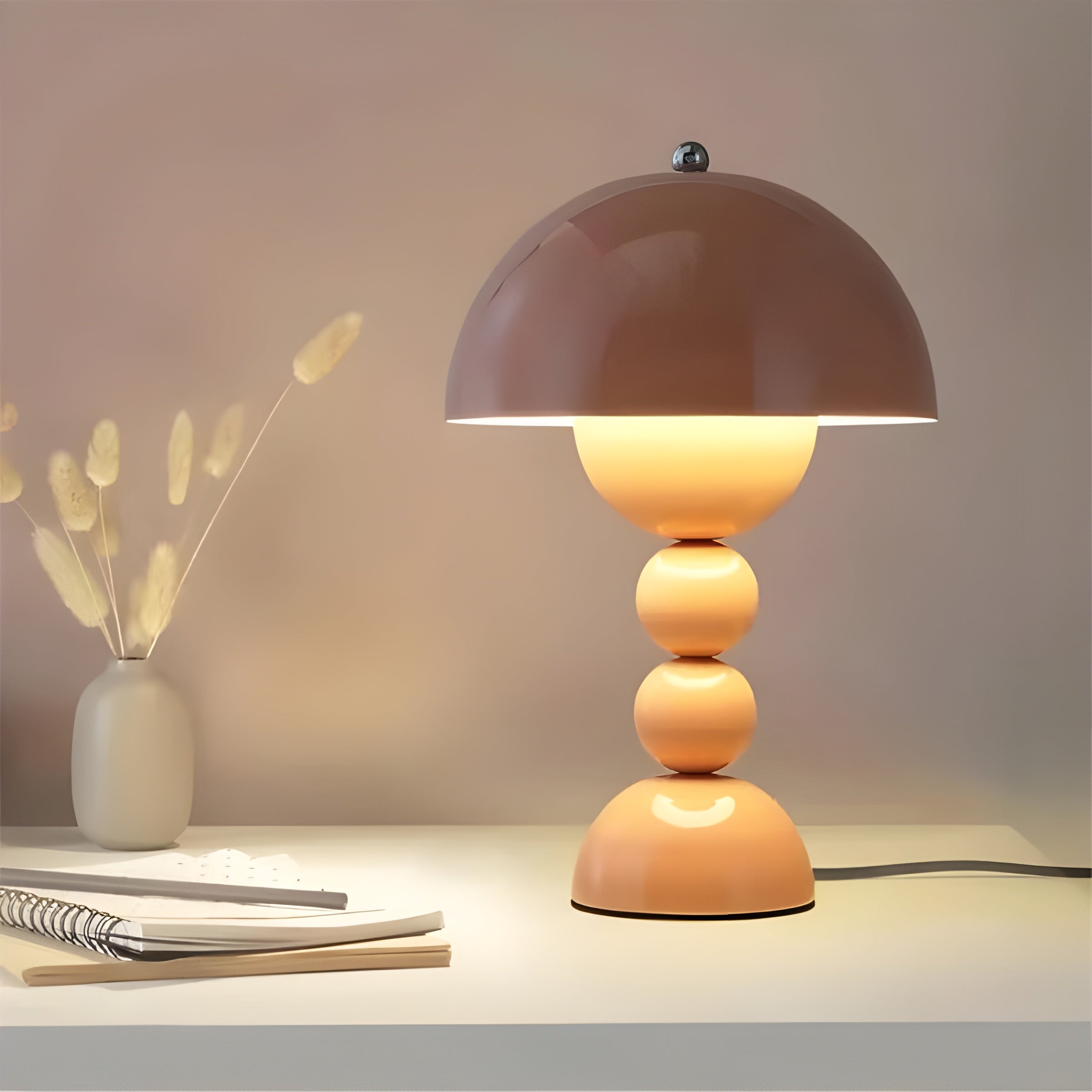 Scandinavian Design Table Lamp - FloraGlow