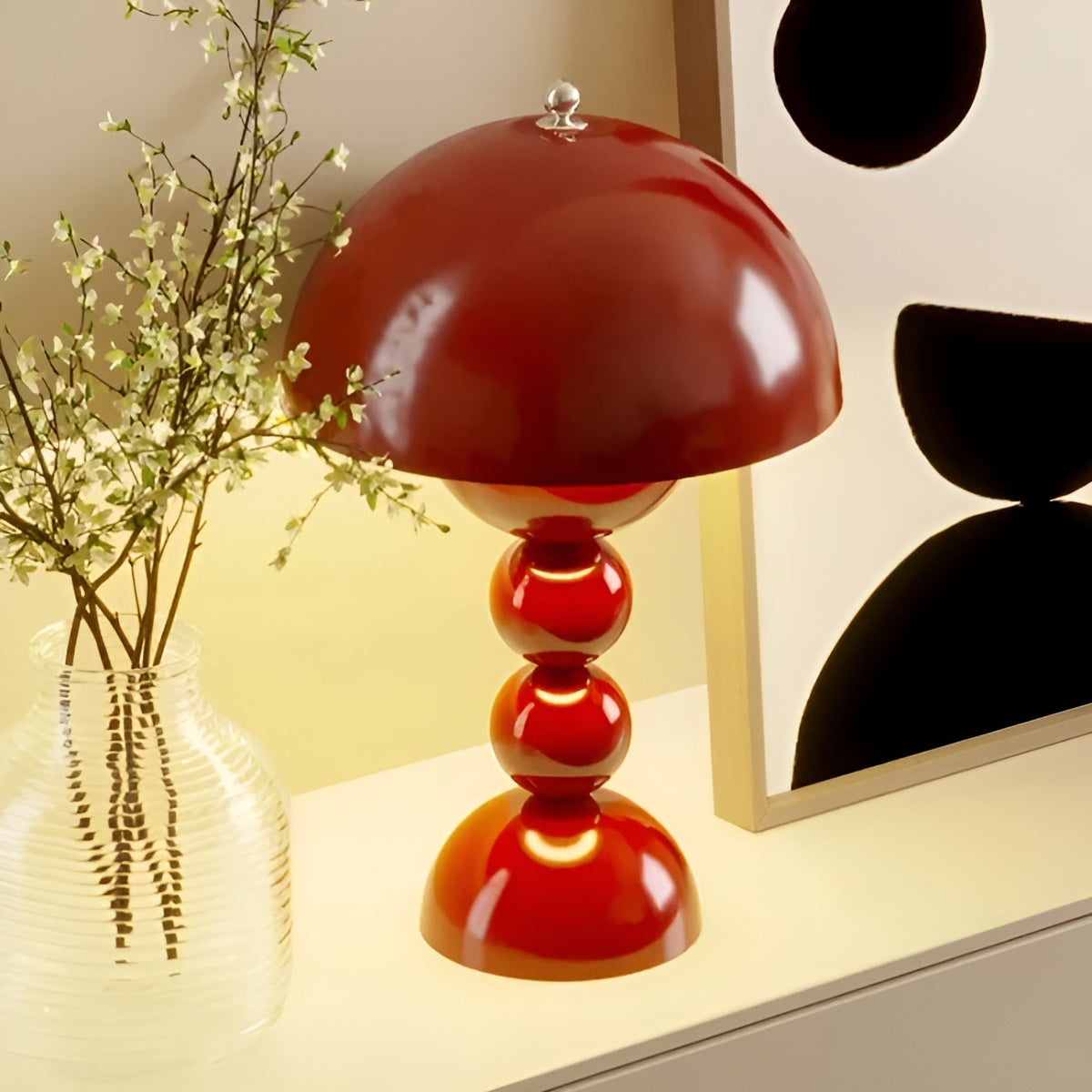 Scandinavian Design Table Lamp - FloraGlow