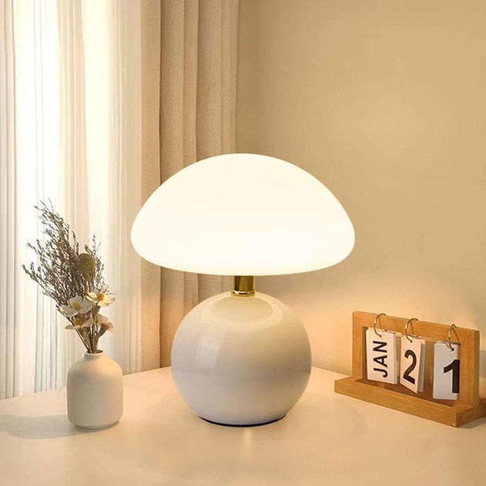 French Mushroom Shaped Table Lamp